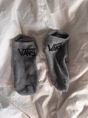 Vans Grey Low-Cut Athletic No-Show Socks - Pair